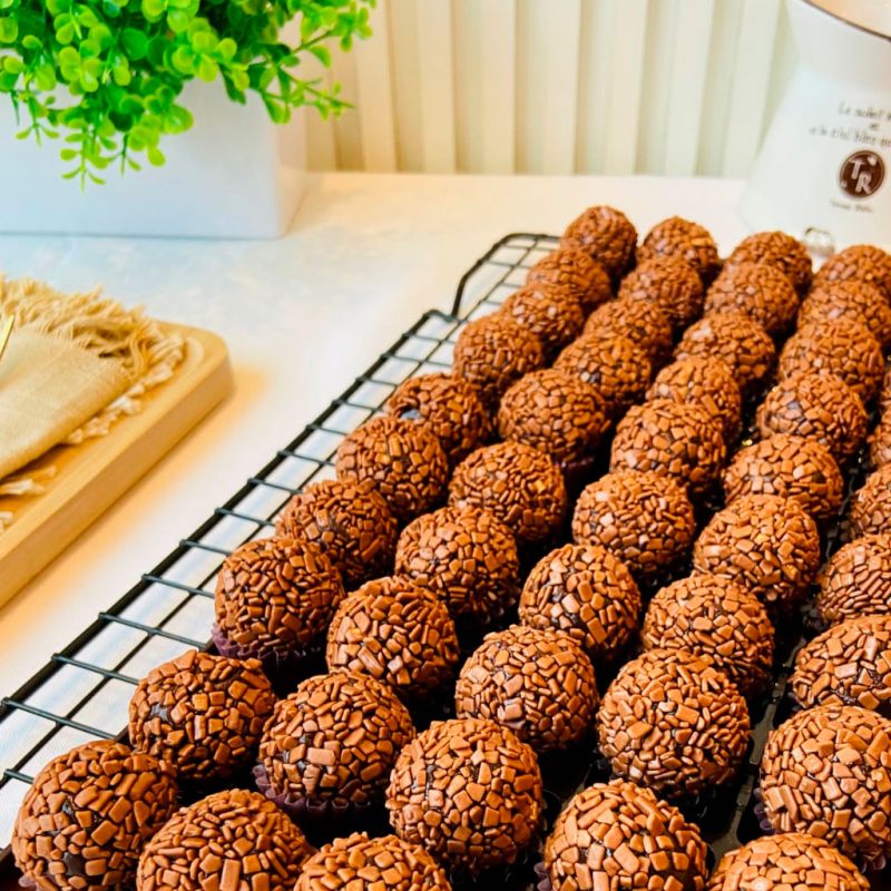 Brigadeiro Belga ao leite